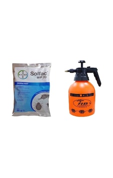 Pire - Kene - Bit - Genel Haşere Ilacı 50 Gr Solfac Wp 10 ve 2 Beyaz Pire - Kene - Bit - Genel Haşere Ilacı 50 Gr Solfac Wp 10 ve 2 Beyaz