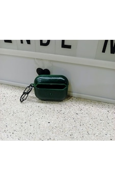 Deri Apple Uyumlu AirPods Pro 1/2 Kılıf Modelleri Yeşil Deri Apple Uyumlu AirPods Pro 1/2 Kılıf Modelleri Yeşil