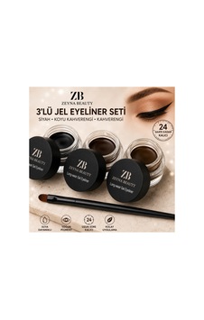 Jel Eyeliner İkili Kahve&siyah Renk Siyah - 626168302 Diğer Jel Eyeliner İkili Kahve&siyah Renk Siyah - 626168302 Diğer
