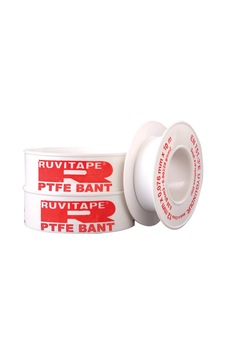 Ruvitape Teflon Bant 10'lu 12 MM x 0.076 MM x 10 MT Ruvitape Teflon Bant 10'lu 12 MM x 0.076 MM x 10 MT