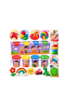 Arkhenx 6715 Oyun Hamuru 4lü Gupi 4x120gr Gup Bzs1 Çok Renkli Arkhenx 6715 Oyun Hamuru 4lü Gupi 4x120gr Gup Bzs1 Çok Renkli