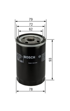BOSCH F026407213 YAĞ FİLTRESİ BOSCH F026407213 YAĞ FİLTRESİ