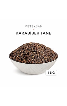 Meteksan Karabiber Tane 1 Kg Gıda Tipi İthal Meteksan Karabiber Tane 1 Kg Gıda Tipi İthal