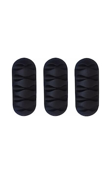 5 Kanallı Kablo Tutucu 3'lü Set, Yapışkanlı Kablo Düzenleyici, Masa Ve Duvar İçin Pratik Kablo Klipsi 5 Kanallı Kablo Tutucu 3'lü Set, Yapışkanlı Kablo Düzenleyici, Masa Ve Duvar İçin Pratik Kablo Klipsi