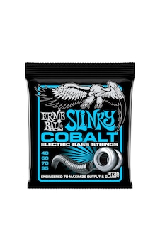 Ernie Ball Ekstra Slinky Kobalt Elektrik Bas Telleri, Ölçü 40-95 Ernie Ball Ekstra Slinky Kobalt Elektrik Bas Telleri, Ölçü 40-95