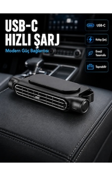Vantilatör Otomobil Koltuk Başlığı Fanı Güçlü Turbo Hava Akışı Sunan Araç İçi Soğutucu Vantilatör Otomobil Koltuk Başlığı Fanı Güçlü Turbo Hava Akışı Sunan Araç İçi Soğutucu