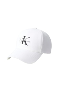 Calvin Klein Monologo Embroıdery Beyaz Erkek Şapka Calvin Klein Monologo Embroıdery Beyaz Erkek Şapka