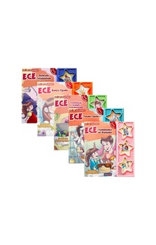 Ece'Nin Serüvenleri Eğitici Sesli Kitap Seti 5 Kitap - Kolekti Ece'Nin Serüvenleri Eğitici Sesli Kitap Seti 5 Kitap - Kolekti