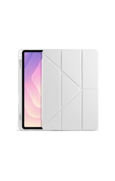 Aksesuarcim S11 Sm-x730 X736b İle Uyumlu Kılıf Silikon Yumuşak Kalem Bölmeli Esnek 4 Farklı Stand Olabilen Tablet Kılıfı Gri Sku: Zeusb0gjtc42gw Arka Kapak