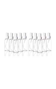 Güvenç Ambalaj Boş Plastik Şeffaf Sprey Şişesi 12x 100 ML Güvenç Ambalaj Boş Plastik Şeffaf Sprey Şişesi 12x 100 ML