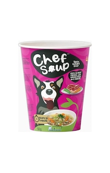 Chef Soup Dana Eti Bezelye ve Havuçlu Hazır Köpek Çorbası 50 G Chef Soup Dana Eti Bezelye ve Havuçlu Hazır Köpek Çorbası 50 G