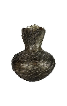 Tombul Tüy Vazo C 4056 Bronz