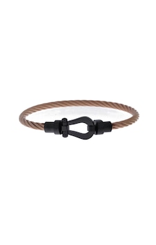 Unisex Rose Renk Siyah Toka Detay Çelik Bileklik 17 Rose Gold Unisex Rose Renk Siyah Toka Detay Çelik Bileklik 17 Rose Gold