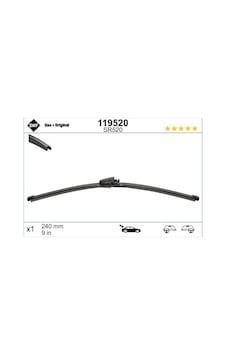Valeo Swf Das Rear Arka - Silecek C5 Iıı 2015-2017 , Mini Countryman 2016 Ve Son -rası , Juke 2019 Ve Son -rası , Clio Iv 2012-2021 240 Mm 119520 Valeo Swf Das Rear Arka - Silecek C5 Iıı 2015-2017 , Mini Countryman 2016 Ve Son -rası , Juke 2019 Ve Son -rası , Clio Iv 2012-2021 240 Mm 119520
