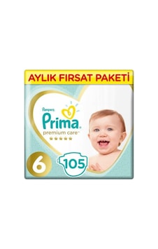 Prima Premium Care 6 Beden No Junior Bebek Bezi 105 Adet Prima Premium Care 6 Beden No Junior Bebek Bezi 105 Adet