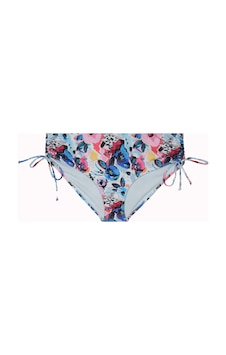 İpli Yan Bağcıklı Bikini Altı Düz Kesim Çok Renkli İpli Yan Bağcıklı Bikini Altı Düz Kesim Çok Renkli