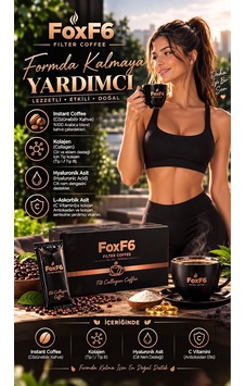 Foxf6 R.fitdetox Form Collagen Coffee Filter Kahve 30 Gün Kullanım Çözünebilir Foxf6 R.fitdetox Form Collagen Coffee Filter Kahve 30 Gün Kullanım Çözünebilir