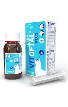 Opko Vitoftal Lutein Plus 50 Ml - Kedi Ve Köpek İçin Katarakt, Retina Ve Göz Sağlığı Jeli