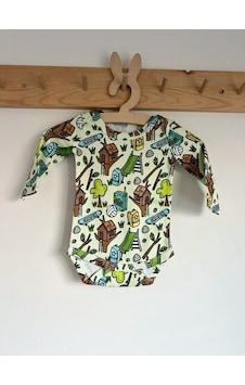 Key Kids Garden Yeşil %100 Organik Pamuklu Unisex Kız Erkek Bebek Body Zıbın Key Kids Garden Yeşil %100 Organik Pamuklu Unisex Kız Erkek Bebek Body Zıbın