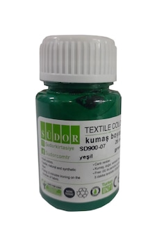 Kumaş Boyası Tişört Çanta Tekstil Boyası 25 Ml 1 Adet Südor Kumaş Boyası Yeşil Kumaş Boyası Tişört Çanta Tekstil Boyası 25 Ml 1 Adet Südor Kumaş Boyası Yeşil