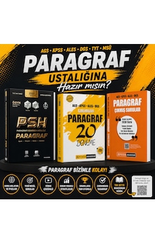 Paragrafı Sevdiren Hoca Tyt Ayt Msü Kpss Ales Dgs Paragraf Soru Bankası & Paragraf Çıkmış Sorular & Ezberbozan Paragraf Deneme Seti Paragrafı Sevdiren Hoca Tyt Ayt Msü Kpss Ales Dgs Paragraf Soru Bankası & Paragraf Çıkmış Sorular & Ezberbozan Paragraf Deneme Seti
