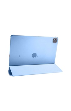 Apple Uyumlu iPad Pro 12.9 2022 M2 Zore Smart Kapak Standlı 1-1 Kılıf-Mavi Mavi Apple Uyumlu iPad Pro 12.9 2022 M2 Zore Smart Kapak Standlı 1-1 Kılıf-Mavi Mavi