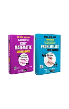 Pegem Kpss Meb-ags Ales Dgs Kolay Matematik + Ezberbozan Problemler Soru 2 Li Set Pegem Akademi Yayı Pegem Kpss Meb-ags Ales Dgs Kolay Matematik + Ezberbozan Problemler Soru 2 Li Set Pegem Akademi Yayı
