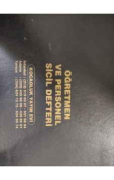 ÖĞRETMEN VE PERSONEL SİCİL DEFTERİ ( CİLTLİ ) - KOCAOLUK YAYIN EV ÖĞRETMEN VE PERSONEL SİCİL DEFTERİ ( CİLTLİ ) - KOCAOLUK YAYIN EV