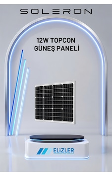 Soleron 12w Topcon Güneş Paneli Soleron 12w Topcon Güneş Paneli