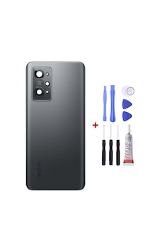 Realme Gt 2 Siyah Arka Cam Kapak Pil Kapağı Tamir Set B7000 Set Siyah Realme Gt 2 Siyah Arka Cam Kapak Pil Kapağı Tamir Set B7000 Set Siyah