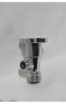 Tek-El 1/2-3/8 Galvaniz Çevirmeli Ara Musluk 2 Adet Krom