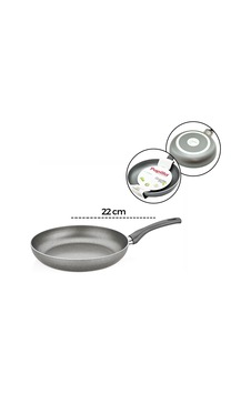 Granit Tava 22 Cm Tek Saplı Sarı Granit Tava 22 Cm Tek Saplı Sarı
