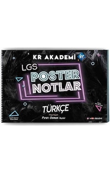 LGS Türkçe Poster Notlar- KR Akademi LGS Türkçe Poster Notlar- KR Akademi