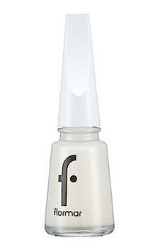 Flormar Parlak Oje Transparan - Nail Enamel - 412 Sea Foam - 8682536036023