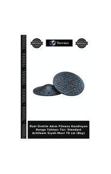 Özel Üretim Adım Fitness Kondisyon Denge Tahtası Tür: Standart Actifoam Siyah-mavi 70 Cm Boy Siyah - Mavi Özel Üretim Adım Fitness Kondisyon Denge Tahtası Tür: Standart Actifoam Siyah-mavi 70 Cm Boy Siyah - Mavi