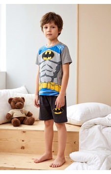 Remsa Erkek Çocuk Kısa Kol Şortlu Penye Pijama Takımı 3986 Antrasit Remsa Erkek Çocuk Kısa Kol Şortlu Penye Pijama Takımı 3986 Antrasit