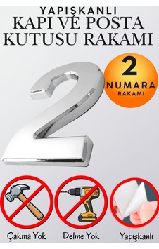 Krom Yapışkanlı Kapı Numarası 2 5 Cm / 50 Mm Küçük Boy Rakam Sayı - Daire, Posta Kutusu, Otel Oda No, Asansör, Kat Planı, Araç Model Ve Apartman İçi Dekoru İçin Kendinden Yapışkanlı Krom Numaratör 2 2 Krom Yapışkanlı Kapı Numarası 2 5 Cm / 50 Mm Küçük Boy Rakam Sayı - Daire, Posta Kutusu, Otel Oda No, Asansör, Kat Planı, Araç Model Ve Apartman İçi Dekoru İçin Kendinden Yapışkanlı Krom Numaratör 2 2