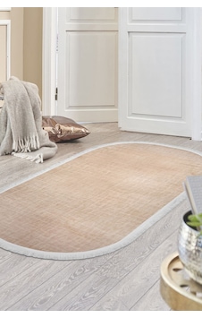 Dijidekor Halı Vizon Stylish Yıkanabilir Saçaklı Oval Kesme İ... Dijidekor Halı Vizon Stylish Yıkanabilir Saçaklı Oval Kesme İ...