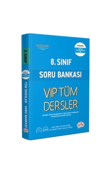 Editör Yayınları 8. Sınıf Vıp Tüm Dersler Soru Bankası Mavi Kitap Editör Yayınları 8. Sınıf Vıp Tüm Dersler Soru Bankası Mavi Kitap