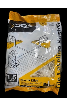 Sgs 6169 Derz Seviye Tespit Klipsi 1.5mm 100ad