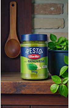 Barilla Fesleğen Pesto Sos 190 Gr Barilla Fesleğen Pesto Sos 190 Gr