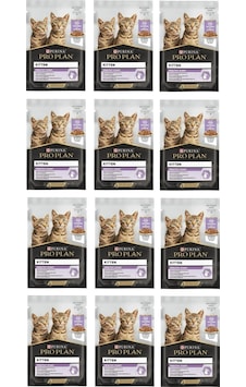 Purina Pro Plan Pouch Kitten Hindi Etli Yavru Kedi Maması 12 x 85 G Purina Pro Plan Pouch Kitten Hindi Etli Yavru Kedi Maması 12 x 85 G