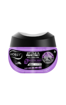 Hobby Style & Protect 360° Koruma Sağlayan Ekstra Sert Saç Jölesi 400 ML Hobby Style & Protect 360° Koruma Sağlayan Ekstra Sert Saç Jölesi 400 ML