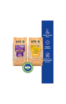 Ots Organik Kuru Fasulye & Pirinç Seti 2 X 750 G Organik Sertifikalı, Pestisit Analizli Ots Organik Kuru Fasulye & Pirinç Seti 2 X 750 G Organik Sertifikalı, Pestisit Analizli