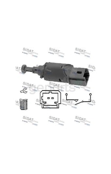 Fren Pedal Müşürü Megane 2 - 1.4 - 1.6 16v - 1.5 Dci - 1.9 Dci Bitron