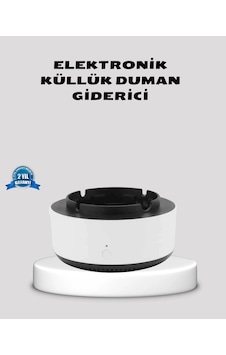 Buğz Hava Temizleyici Küllük Sigara Dumanı Filtreli, Sessiz Çalışan, Şık Tasarım