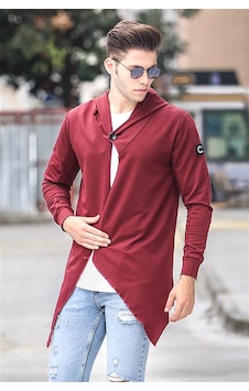 Madmext Bordo Uzun Hırka 2226 Bordo Madmext Bordo Uzun Hırka 2226 Bordo