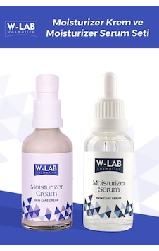 W-Lab Cosmetics Moisturizer Krem + Moisturizer Serum Set W-Lab Cosmetics Moisturizer Krem + Moisturizer Serum Set