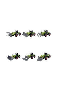 6'lı Set Farm Mini Oyuncak Traktör - 14 Cm Çiftlik Araçları Lisinya 6'lı Set Farm Mini Oyuncak Traktör - 14 Cm Çiftlik Araçları Lisinya