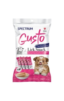 Gusto Kuzu Etli Ve Bal Kabaklı Yavru Köpek Sıvı Ödülü 4x15 Gr Gusto Kuzu Etli Ve Bal Kabaklı Yavru Köpek Sıvı Ödülü 4x15 Gr